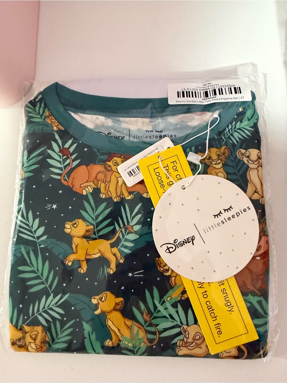 Little Sleepies Lion King Kids Pajama Set